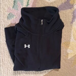 Under Armour Black Zip-Up Hoodie